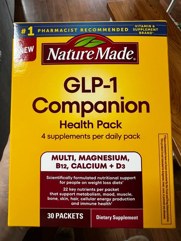 nature made glp-1 companion reviews Nature Made GLP-1 Companion Health Pack, Nutritional Support, 30 Count