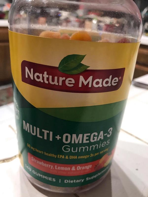 nature made multi omega 3 gummies reviews