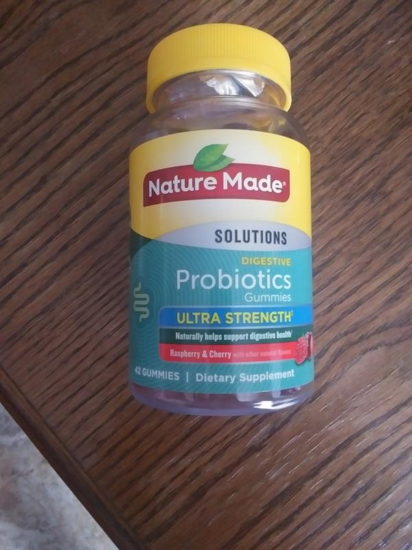 Nature Made Ultra Strength Digestive Probiotic Gummies, 42 Ct