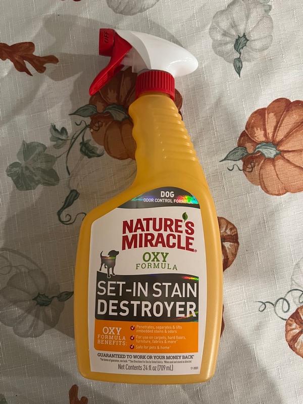 Nature's miracle oxy orange spray best sale