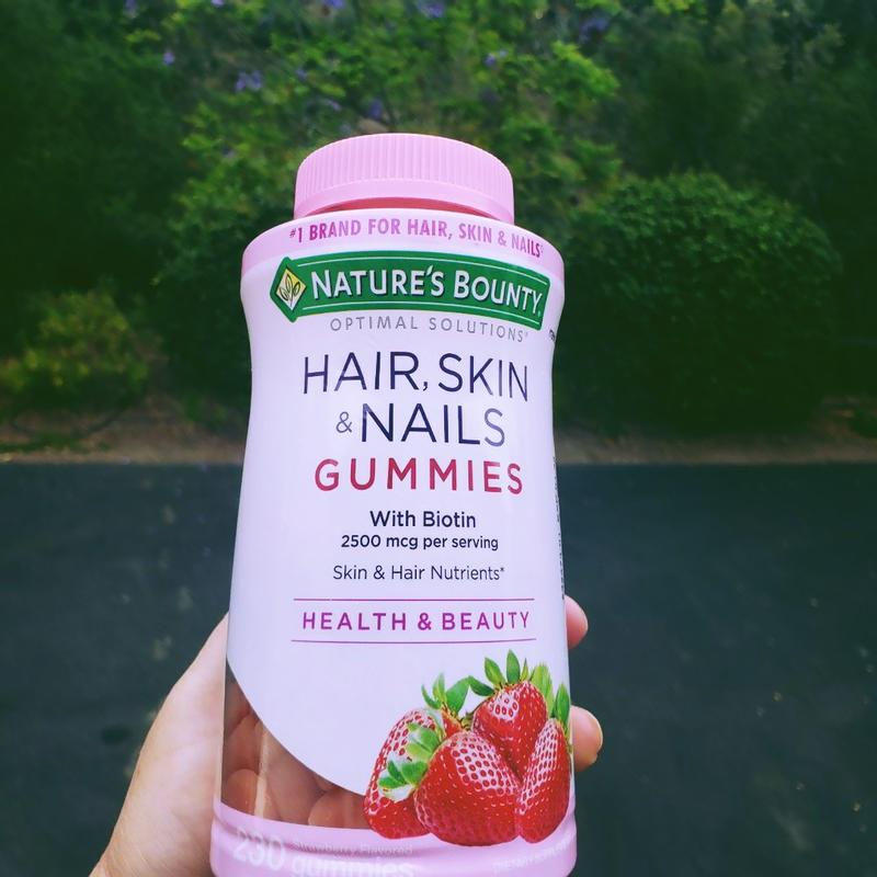 Hair, Skin & Nails with 3000 mcg Biotin – Nature's Bounty