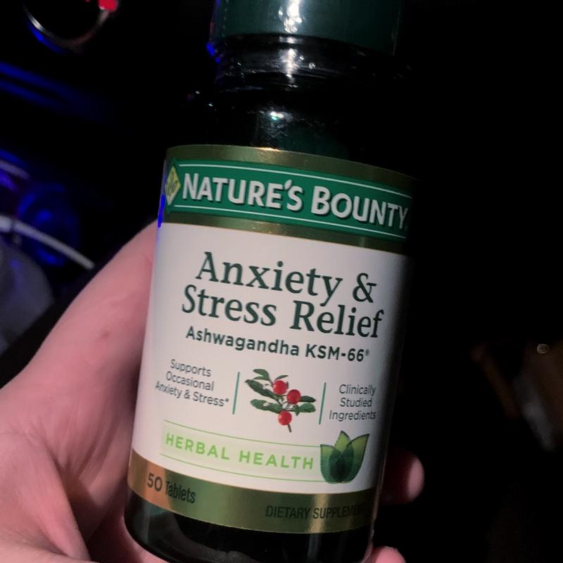 Anxiety & Stress Relief – Nature's Bounty