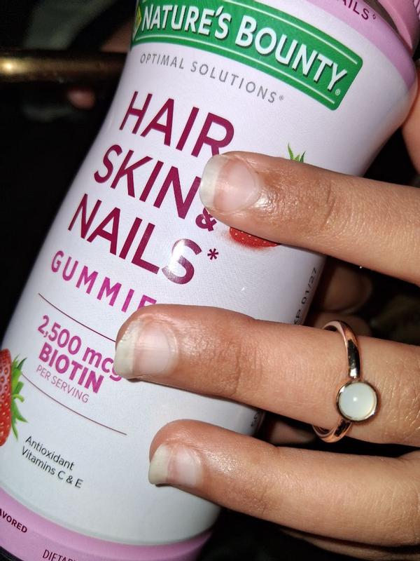Buy Nature's Bounty Optimal Solutions Hair, Skin, Nails, 40 Gummies from  Dollar General