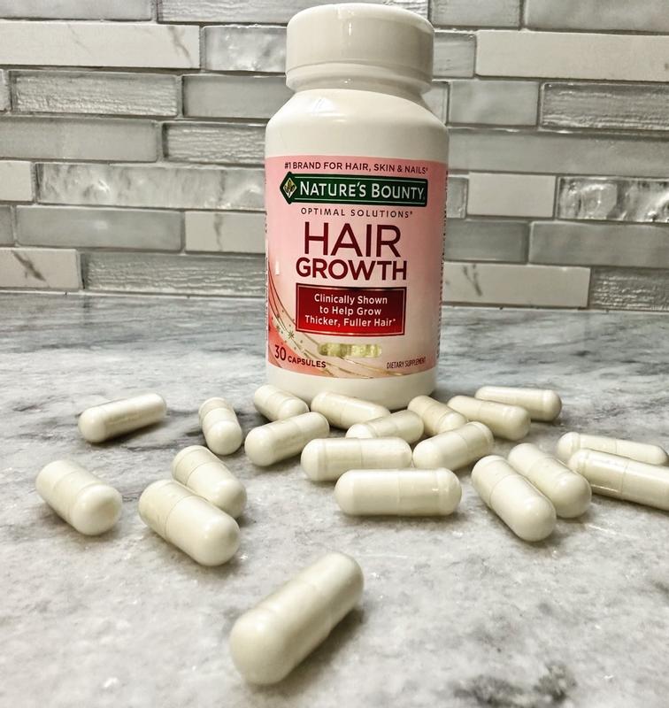Hair Growth Formula Supplements  Nature's Bounty