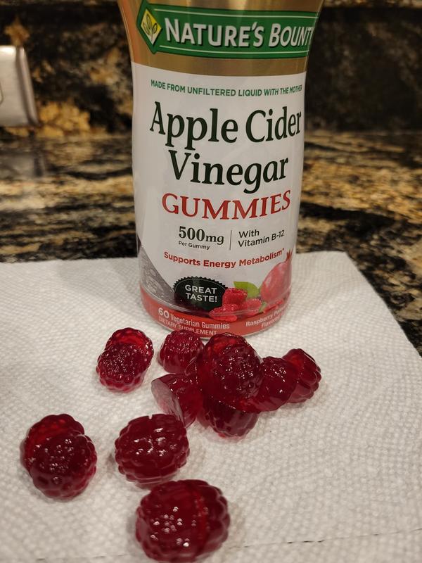Nature's Truth Organic Apple Cider Vinegar 500 mg., 120 Gummies