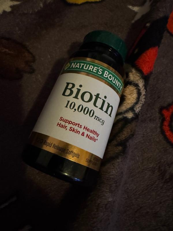 Source Naturals Biotin 5,000mcg Maximum Strength Biotin Deficiency Supplement - 120