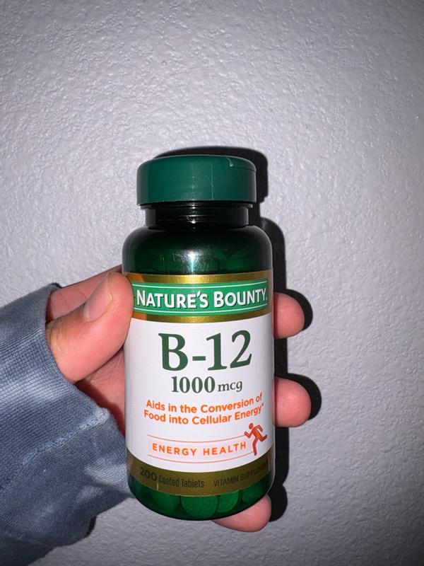 Vitamin B12 1000 mcg  Nature's Bounty