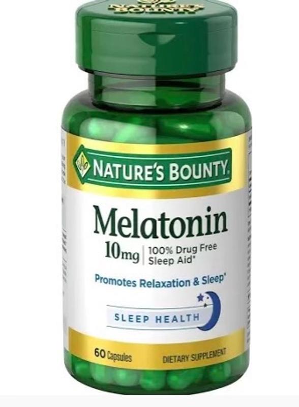 melanotan for sleep Melatonin 10 mg Capsules – Nature's Bounty