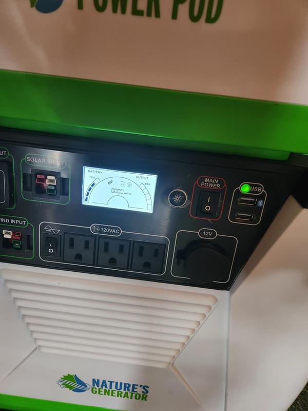 Next day after full charge only 4 out of 5 bars on generator