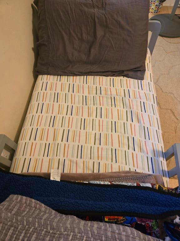 Customer photo for "Solid non-toxic mattress"