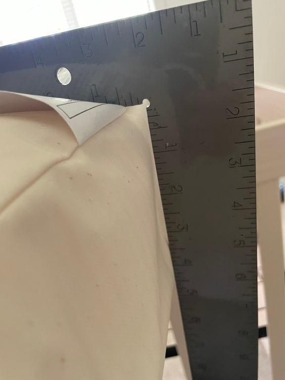 Customer photo for "Remarkably inconsistent construction"