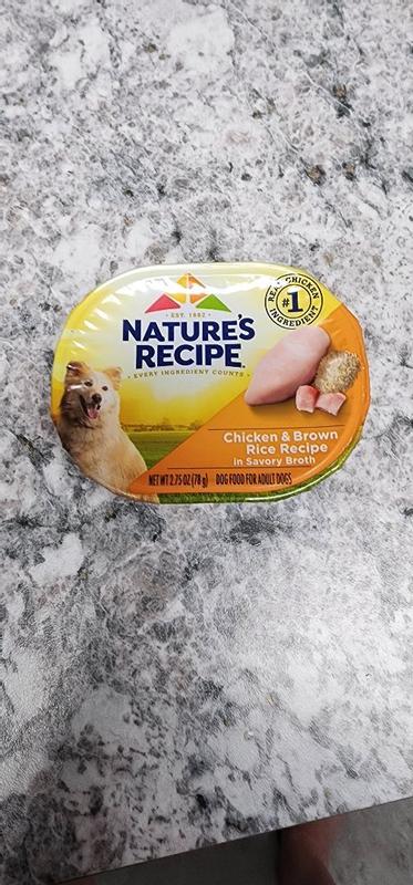 Nature s Recipe Wet Dog Food Chicken Recipe 2.75 oz. Meijer