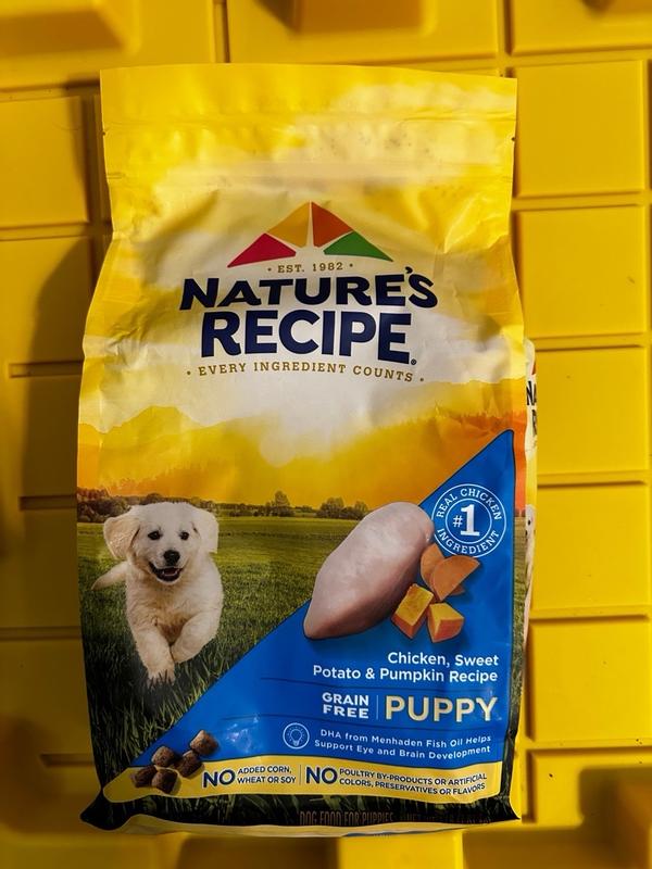 Nature's recipe grain free hot sale puppy