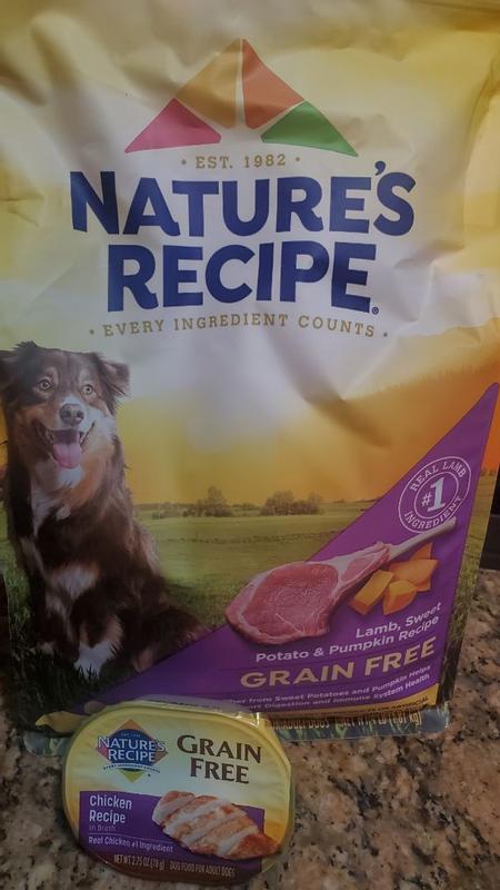 Nature's recipe lamb outlet meal