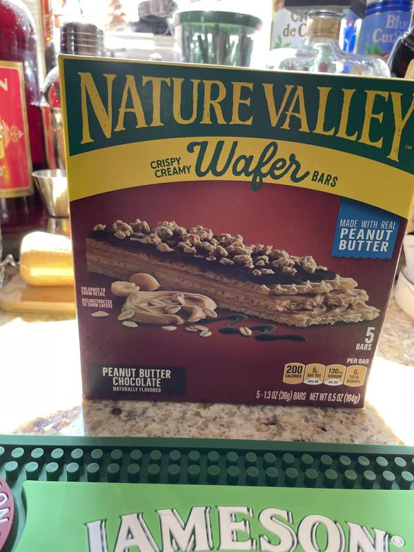 Nature Valley Wafer Bars, Peanut Butter Chocolate, Crispy Creamy