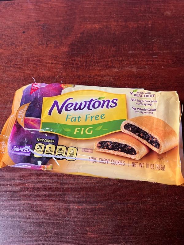 thumbnail image 2 of Newton's Fruit Chewy Baked Fig Cookies – 10 Packs (2 Cookies Per Pack) Pantry Snack 2 of 4