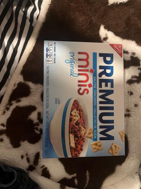 Premium Unsalted Tops Saltine Crackers, 16 oz Meijer