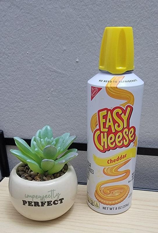 Easy Cheese Cheddar Can Spray Cheese, 8 oz - Harris Teeter