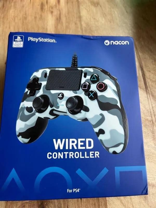Nacon Wired Controller for PlayStation 4 and PC - Black