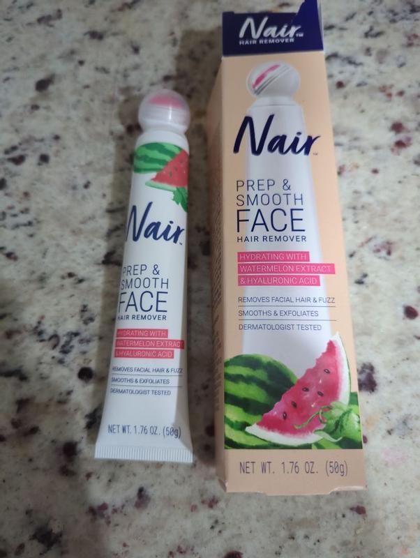 Nair Prep Smooth Face Hair Remover Sensitive Formula