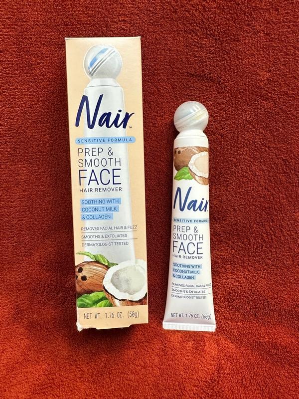 Nair Prep Smooth Face Hair Remover Sensitive Formula