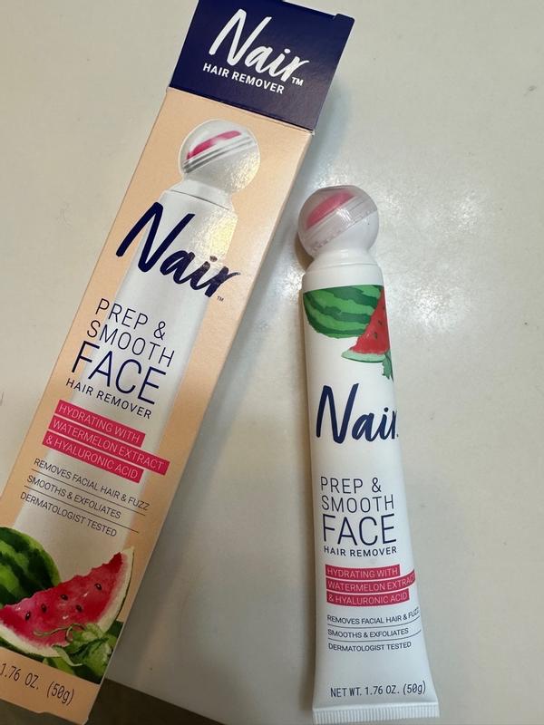 Nair Prep Smooth Face Hair Remover Cream for women