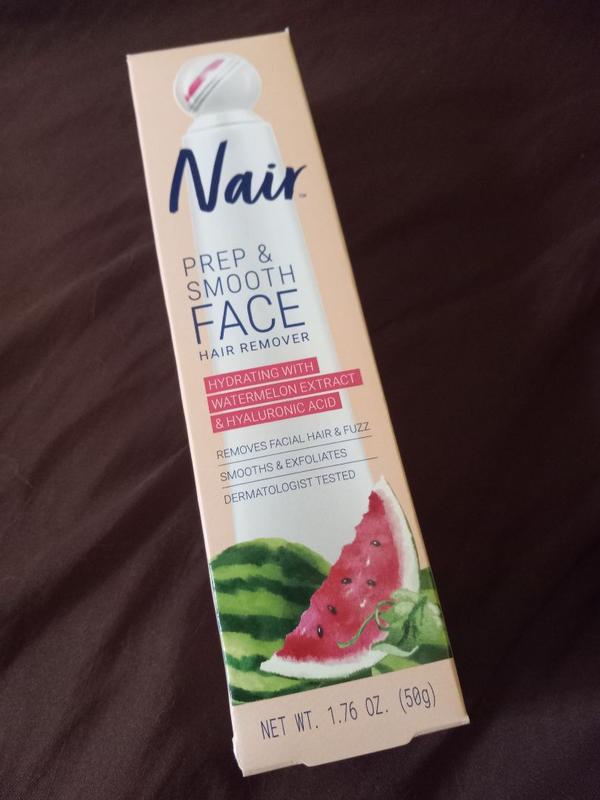 Nair Prep Smooth Face Hair Remover Cream for women