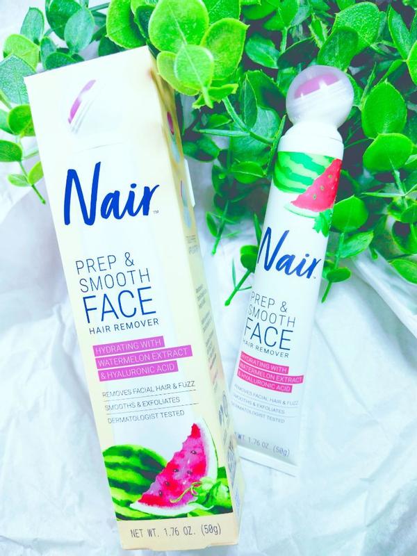 Nair Prep Smooth Face Hair Remover Cream for women