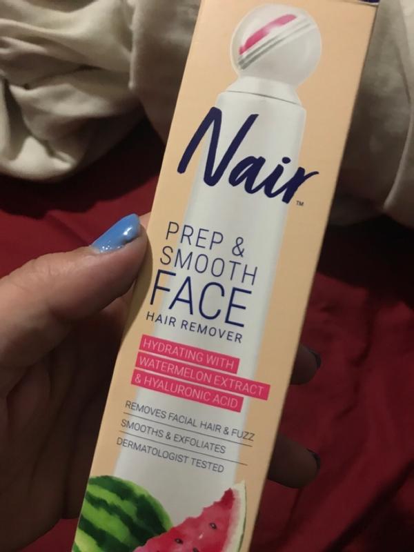 Nair Prep Smooth Face Hair Remover Cream for women