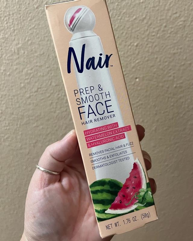 Nair Prep Smooth Face Hair Remover Cream for women