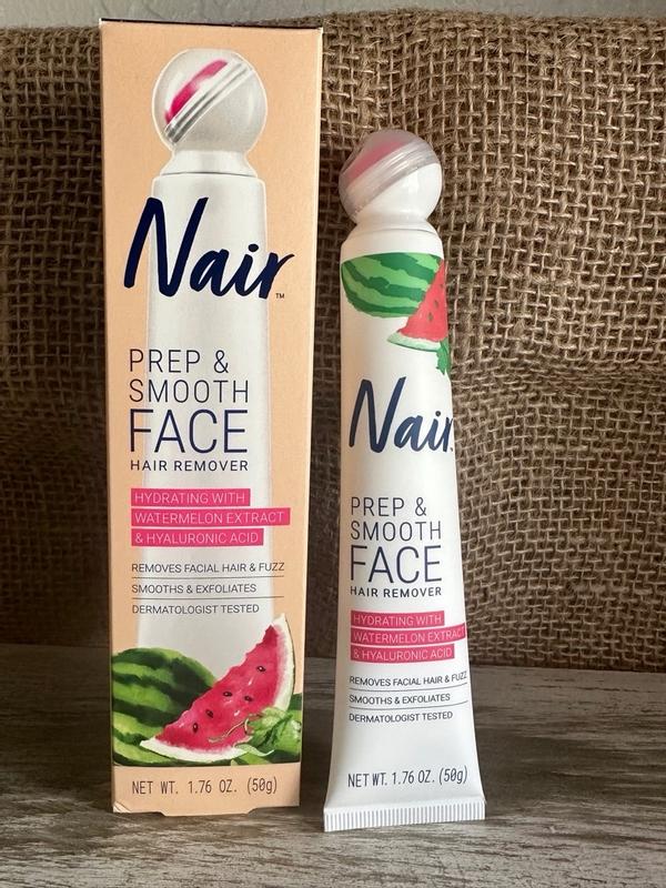 Nair Prep Smooth Face Hair Remover Cream for women