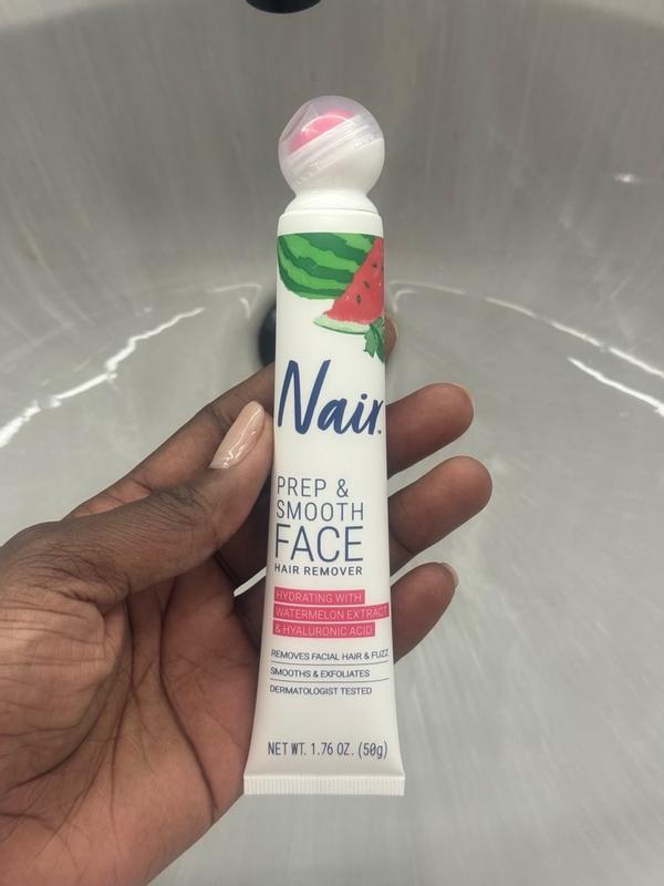 Nair Prep Smooth Face Hair Remover Cream for women