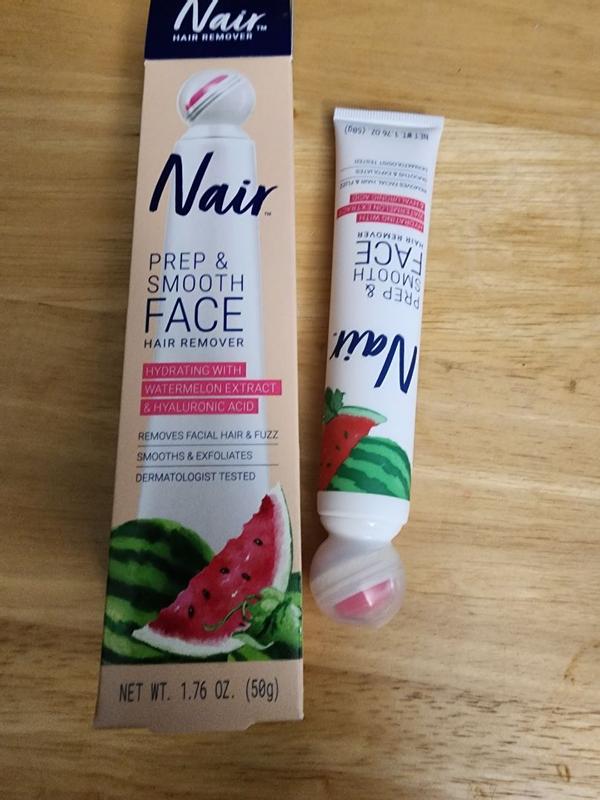 Nair Prep Smooth Face Hair Remover Cream for women