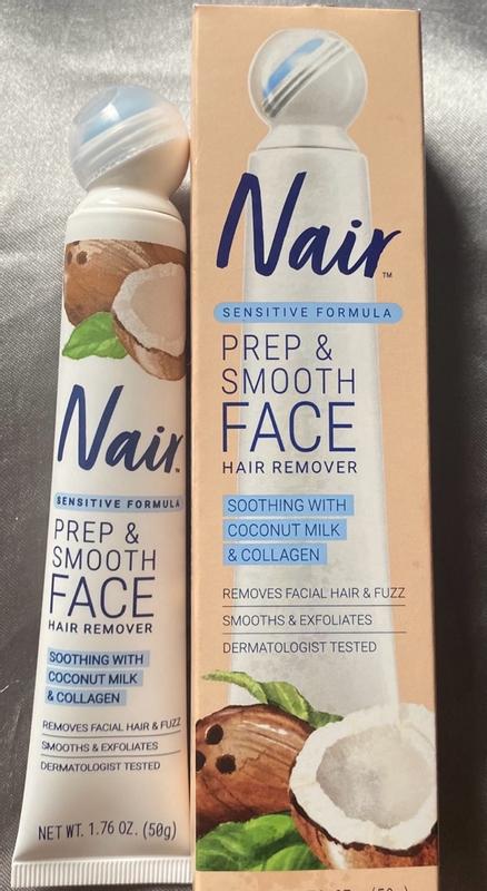 Nair Prep Smooth Face Hair Remover Sensitive Formula