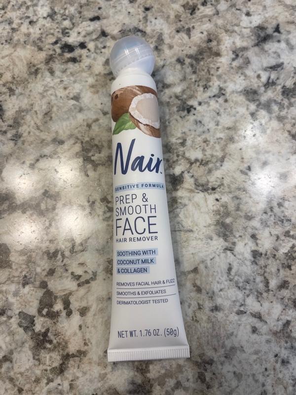 Nair Prep Smooth Face Hair Remover Sensitive Formula