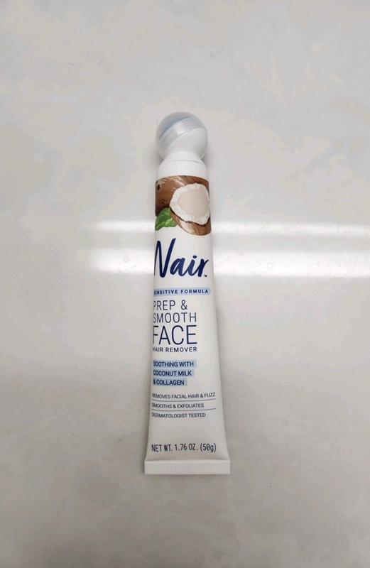 Nair Prep Smooth Face Hair Remover Sensitive Formula