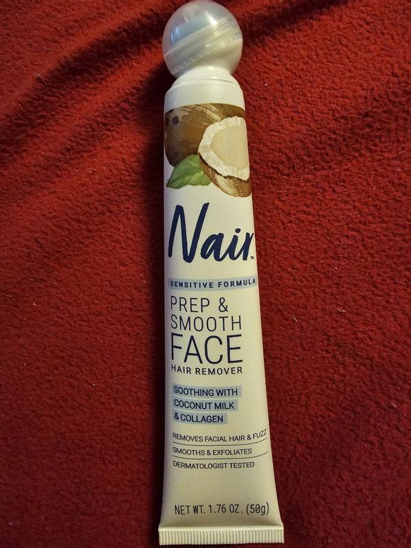 Nair Prep Smooth Face Hair Remover Sensitive Formula