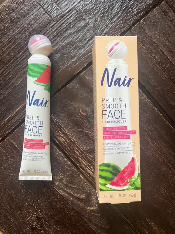 Nair Prep Smooth Face Hair Remover Cream for women