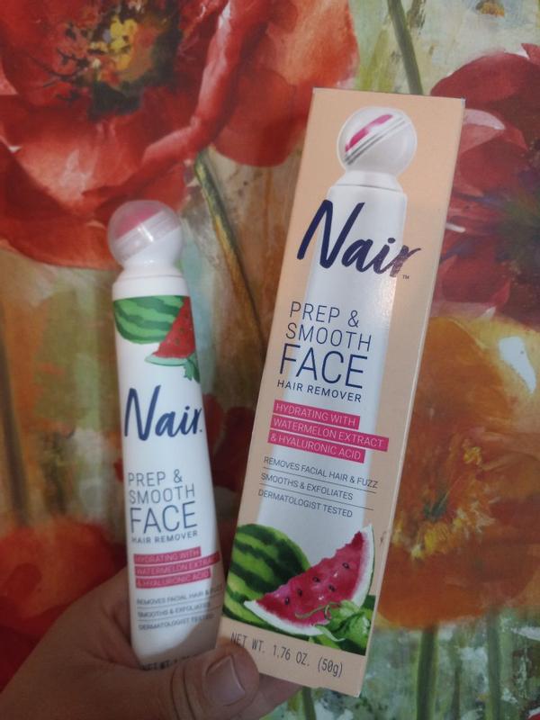 Nair Prep Smooth Face Hair Remover Cream for women