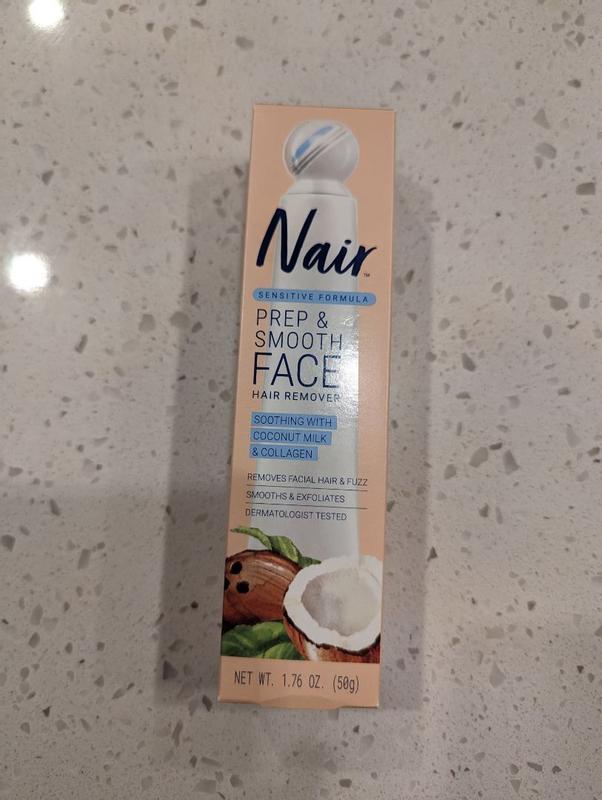 Nair Prep Smooth Face Hair Remover Sensitive Formula