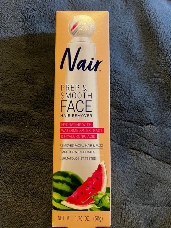 Nair Prep Smooth Face Hair Remover Cream for women