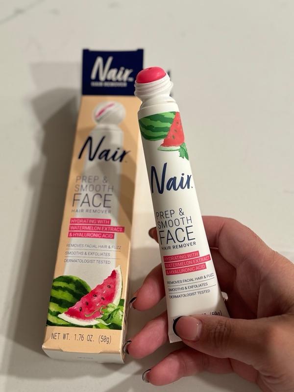 Nair Prep Smooth Face Hair Remover Cream for women