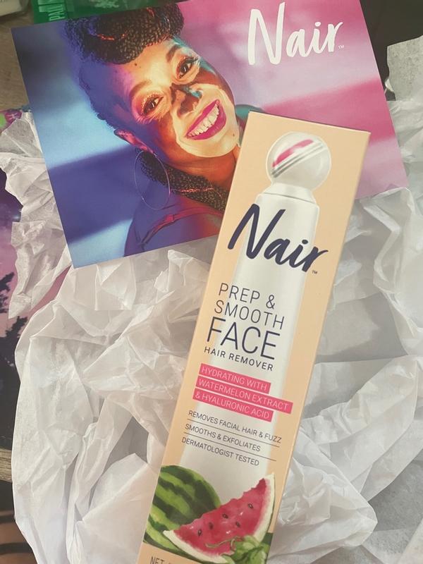 Nair Prep Smooth Face Hair Remover Cream for women