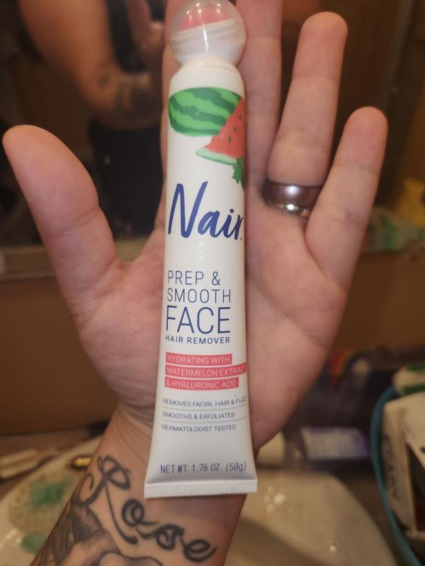 Nair Prep Smooth Face Hair Remover Cream for women