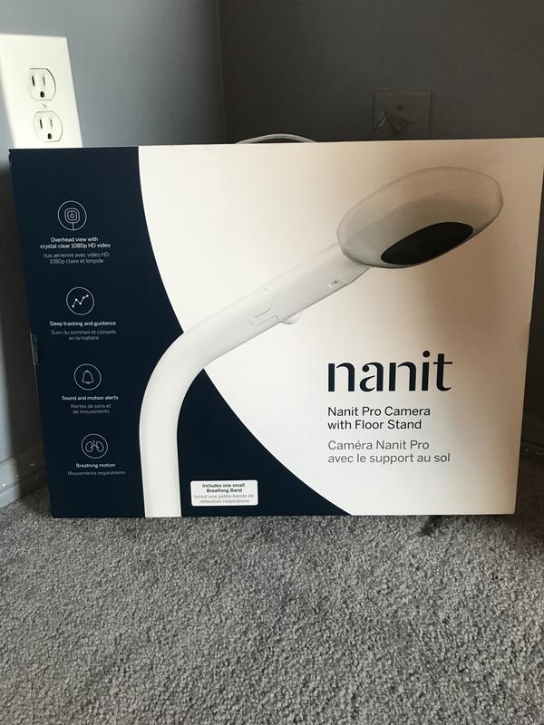 Nanit Pro Smart Baby Monitor et support au sol 