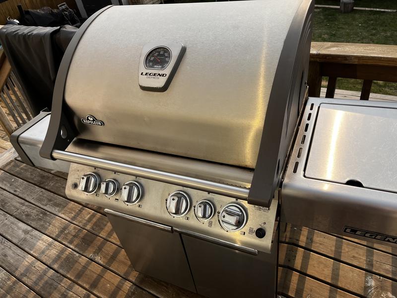 Napoleon grill #1….I call her Barbie