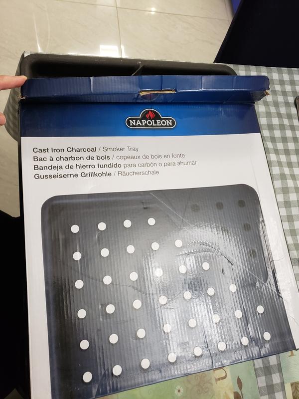 Taking my smoker tray out from storage for some yummy bbqs