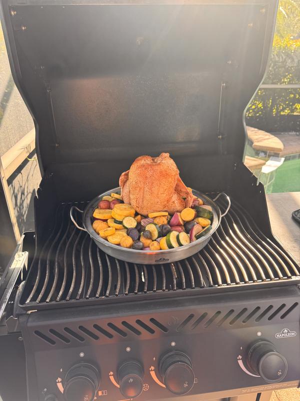 Putting on Grill