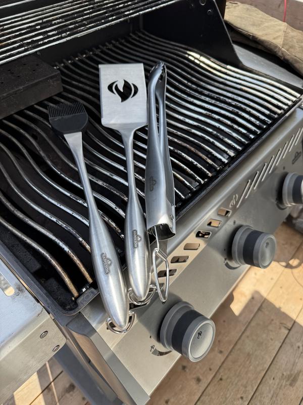 Stainless Steel 3-Piece Tool Set | Napoleon