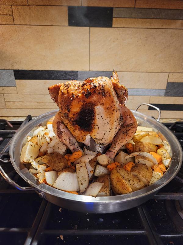 NAPOLEON Stainless Steel PRO Chicken Infusion Roaster 56067 - The